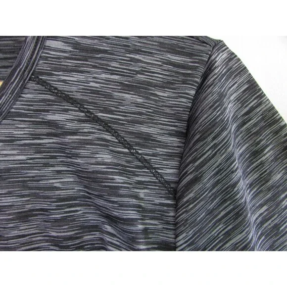 Dickies Men's Long Sleeve Black Gray Pullover Compression Shirt Small - Picture 4 of 9